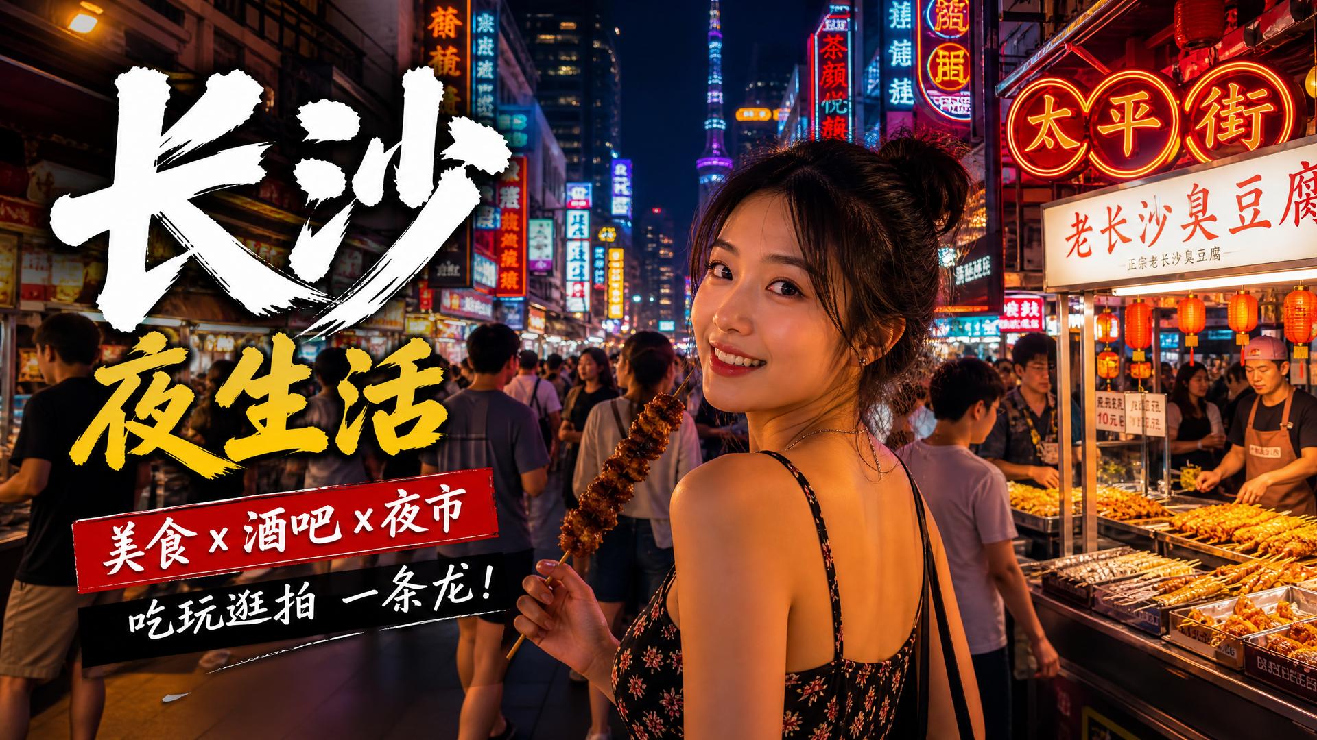 抖音揭秘城市夜景模板